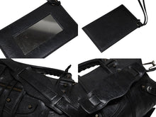 画像をギャラリービューアに読み込む, BALENCIAGA バレンシアガ ザ シティ ミディアム 2WAY ショルダーバッグ 128523 レザー ブラック 美品 中古 4b008361