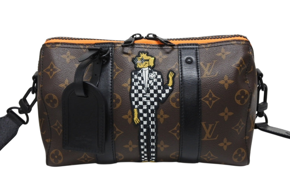 極美品 LOUIS VUITTON ルイヴィトン LVフレンズ シティ キーポル ヴァージルアブロー ショルダーバッグ M45652 中古 4b008364