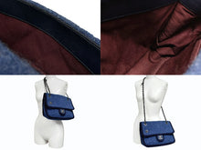 画像をギャラリービューアに読み込む, 極美品 CHANEL シャネル デカマトラッセ30 Sフラップ Wチェーンショルダーバッグ A92928 メティエダールコレクション ウール 中古 4b008366