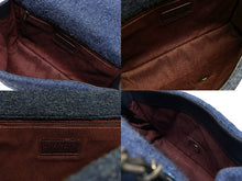 画像をギャラリービューアに読み込む, 極美品 CHANEL シャネル デカマトラッセ30 Sフラップ Wチェーンショルダーバッグ A92928 メティエダールコレクション ウール 中古 4b008366