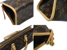 Load image into Gallery viewer, 極美品 LOUIS VUITTON ルイヴィトン モノグラム ポパンクール ハンドバッグ M40009 ロゴ モノグラムキャンバス ブラウン 中古 4b008368