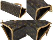 Load image into Gallery viewer, 極美品 LOUIS VUITTON ルイヴィトン モノグラム ポパンクール ハンドバッグ M40009 ロゴ モノグラムキャンバス ブラウン 中古 4b008368