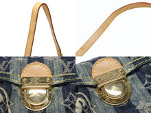 画像をギャラリービューアに読み込む, LOUIS VUITTON ルイヴィトン ミニプリーティ レイエ ショルダーバッグ M95333 モノグラムデニム ブルー 美品 中古 4b008373