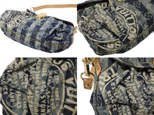 画像をギャラリービューアに読み込む, LOUIS VUITTON ルイヴィトン ミニプリーティ レイエ ショルダーバッグ M95333 モノグラムデニム ブルー 美品 中古 4b008373