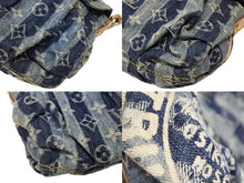 画像をギャラリービューアに読み込む, LOUIS VUITTON ルイヴィトン ミニプリーティ レイエ ショルダーバッグ M95333 モノグラムデニム ブルー 美品 中古 4b008373