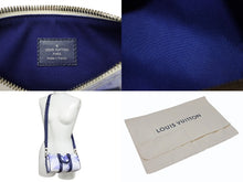 画像をギャラリービューアに読み込む, 極美品 LOUIS VUITTON ルイヴィトン キーポルXS 2WAY ショルダーバッグ モノグラムウォーターカラー ネイビー ホワイト M45761 中古 4b008376