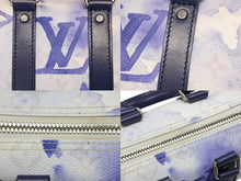 画像をギャラリービューアに読み込む, 極美品 LOUIS VUITTON ルイヴィトン キーポルXS 2WAY ショルダーバッグ モノグラムウォーターカラー ネイビー ホワイト M45761 中古 4b008376