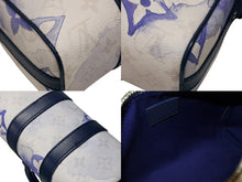 画像をギャラリービューアに読み込む, 極美品 LOUIS VUITTON ルイヴィトン キーポルXS 2WAY ショルダーバッグ モノグラムウォーターカラー ネイビー ホワイト M45761 中古 4b008376