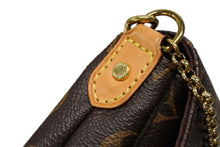 Load image into Gallery viewer, 極美品 LOUIS VUITTON ルイヴィトン モノグラム フェイボリットPM ショルダーバッグ M40717 ブラウン ゴールド金具 中古 4b008377