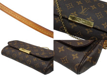 Load image into Gallery viewer, 極美品 LOUIS VUITTON ルイヴィトン モノグラム フェイボリットPM ショルダーバッグ M40717 ブラウン ゴールド金具 中古 4b008377