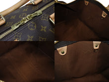 画像をギャラリービューアに読み込む, 極美品 LOUIS VUITTON ルイヴィトン モノグラム キーポル45 ボストンバッグ M41428 PVC ヌメ革 ブラウン ゴールド金具 中古 4b008379