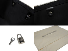 画像をギャラリービューアに読み込む, 極美品 LOUIS VUITTON ルイヴィトン ボストン キーポルバンドリエール45 ダミエグラフィット N41418 ブラック シルバー金具 4b008380