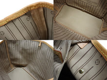 画像をギャラリービューアに読み込む, LOUIS VUITTON ルイヴィトン トートバッグ モノグラム M40156 ネヴァーフルMM 廃盤 ブラウン PVCコーティングキャンバス 美品 中古 4b008385