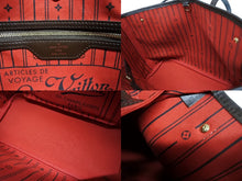 画像をギャラリービューアに読み込む, 極美品 LOUIS VUITTON ルイ ヴィトン トートバッグ 新型 ネヴァーフルPM N41359 ダミエエベヌキャンバス ブラウン 中古 4b008386