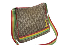 Load image into Gallery viewer, Christian Dior クリスチャンディオール メッセンジャーバッグ ショルダーバッグ 02RU 0064 ラスタカラー ガリアーノ期 良品 中古 4b008387