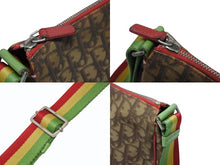 Load image into Gallery viewer, Christian Dior クリスチャンディオール メッセンジャーバッグ ショルダーバッグ 02RU 0064 ラスタカラー ガリアーノ期 良品 中古 4b008387