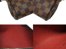 画像をギャラリービューアに読み込む, LOUIS VUITTON ルイヴィトン ダミエ エベヌ エヴァ ショルダーバッグ N55213 ブラウン ロゴ 斜め掛け 鞄 美品 中古 4b008389