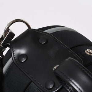 CHANEL CHANEL Sports Line Golf Bag No. 8 Green Black Silver Hardware Nylon Good Condition Used 4b008395