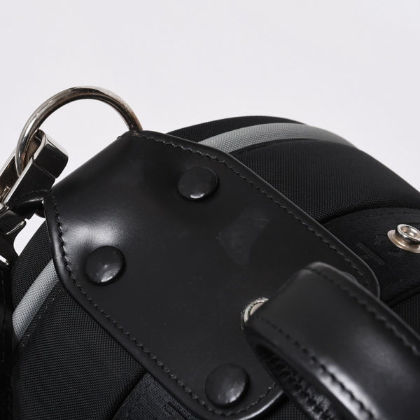 CHANEL CHANEL Sports Line Golf Bag No. 8 Green Black Silver Hardware Nylon Good Condition Used 4b008395