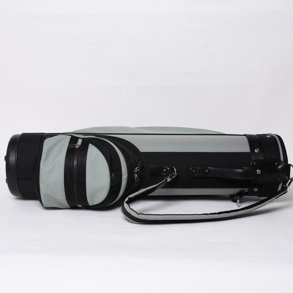 CHANEL CHANEL Sports Line Golf Bag No. 8 Green Black Silver Hardware Nylon Good Condition Used 4b008395