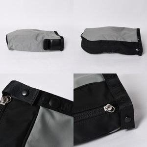 CHANEL CHANEL Sports Line Golf Bag No. 8 Green Black Silver Hardware Nylon Good Condition Used 4b008395
