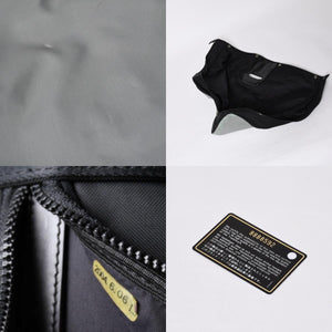 CHANEL CHANEL Sports Line Golf Bag No. 8 Green Black Silver Hardware Nylon Good Condition Used 4b008395