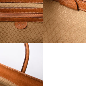 GUCCI グッチ ボストンバッグ ハンドバッグ 01258331210 イタリア製 レザー ブラウン ゴールド金具 美品 中古 4b014140
