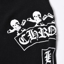 画像をギャラリービューアに読み込む, CHROME HEARTS クロムハーツ タンクトップ ノースリーブ サイズS FOTI フォティ プリント ブラック 美品 中古 4b014179