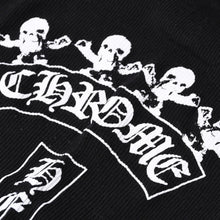 画像をギャラリービューアに読み込む, CHROME HEARTS クロムハーツ タンクトップ ノースリーブ サイズS FOTI フォティ プリント ブラック 美品 中古 4b014179