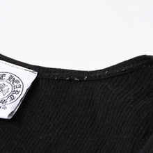 画像をギャラリービューアに読み込む, CHROME HEARTS クロムハーツ タンクトップ ノースリーブ サイズS FOTI フォティ プリント ブラック 美品 中古 4b014179