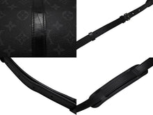 画像をギャラリービューアに読み込む, LOUIS VUITTON ルイヴィトン ボストン キーポルバンドリエール45 ダミエグラフィット M40605 ブラック シルバー金具 美品 中古 4b008396
