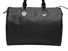 Load image into Gallery viewer, LOUIS VUITTON ルイヴィトン スピーディ30 ハンドバッグ M59022 エピレザー ブラック ゴールド金具 美品 中古 4b008398