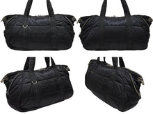 画像をギャラリービューアに読み込む, CHANEL シャネル スポーツライン ココマーク ボストンバッグ ココマーク 10番台 ブラック ナイロン 美品 中古 4b008399