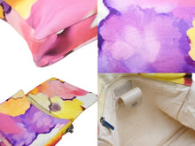 画像をギャラリービューアに読み込む, 極美品 CHANEL シャネル チェーンショルダーバッグ フラワーパワー ココマーク 21番台 キャンバス マルチカラー 中古 4b008400