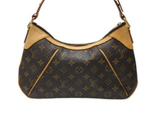 Load image into Gallery viewer, LOUIS VUITTON ルイヴィトン モノグラム テムズPM ハンドバッグ ワンショルダー M56384 ブラウン ゴールド金具 美品 中古 4b008401