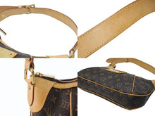 Load image into Gallery viewer, LOUIS VUITTON ルイヴィトン モノグラム テムズPM ハンドバッグ ワンショルダー M56384 ブラウン ゴールド金具 美品 中古 4b008401