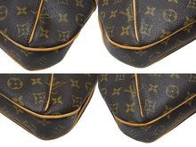 Load image into Gallery viewer, LOUIS VUITTON ルイヴィトン モノグラム テムズPM ハンドバッグ ワンショルダー M56384 ブラウン ゴールド金具 美品 中古 4b008401