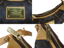 Load image into Gallery viewer, LOUIS VUITTON ルイヴィトン モノグラム テムズPM ハンドバッグ ワンショルダー M56384 ブラウン ゴールド金具 美品 中古 4b008401