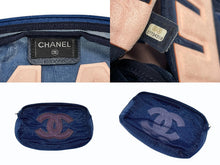 画像をギャラリービューアに読み込む, [USED/中古]CHANEL シャネル トートバッグ ブルー マルチカラー プラスチック Aランク 中古 4b008403