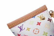 Load image into Gallery viewer, LOUIS VUITTON ルイヴィトン コインケース ベルランゴ モノグラム マルチカラー M58028 ゴールド金具 美品 中古 4b008405