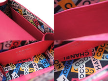 画像をギャラリービューアに読み込む, CHANEL シャネル チェーンショルダー トップハンドル ミニバッグ AP3708 ラムスキン ピンク シルバー金具 美品 中古 4b008406