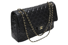 画像をギャラリービューアに読み込む, 新品同様 2025年 CHANEL シャネル AS4661 ジャンボ マトラッセ デカマトラッセ ショルダーバッグ ブラック 中古 4b008408