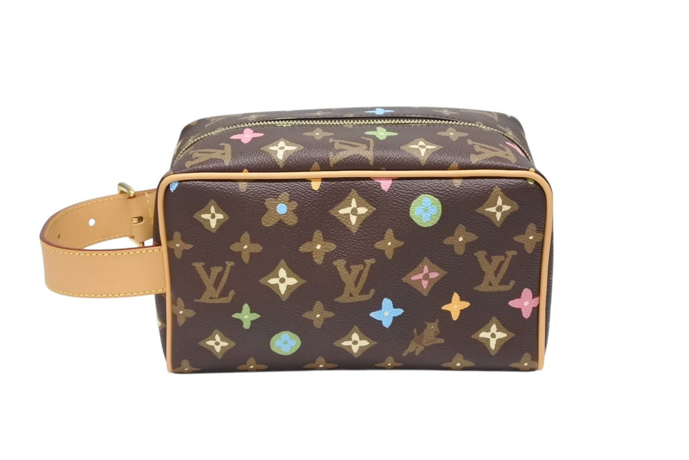 新品未使用品 LOUIS VUITTON ルイヴィトン タイラー ロッカードップキット ハンドバッグ モノグラムクラギー M47069 ブラウン 中古 4b008438