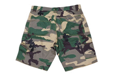 画像をギャラリービューアに読み込む, 極美品 CHROME HEARTS クロムハーツ デニム sex records クロスパッチ ダブルニーハーフパンツ サイズ34 カモフラージュ コットン 中古 4b008440