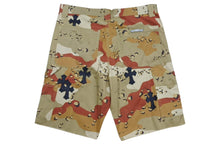 画像をギャラリービューアに読み込む, 極美品 CHROME HEARTS クロムハーツ マッティボーイ セックスレコード クロスパッチ カーペンターショーツ カモ サイズ34 中古 4b008441