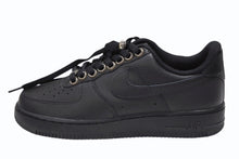画像をギャラリービューアに読み込む, 新品未使用 CHROME HEARTS × NIKE AIR FORCE 1 '07 Custom Leather Sneakers クロムハーツ×ナイキ エアフォース1 '07 カスタム レザースニーカー 靴 カスタムスニーカー ローカットスニーカー ホースシュー ブラック サイズUS8.5(26.5cm) 中古 4b008442
