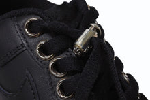 画像をギャラリービューアに読み込む, 新品未使用 CHROME HEARTS × NIKE AIR FORCE 1 '07 Custom Leather Sneakers クロムハーツ×ナイキ エアフォース1 '07 カスタム レザースニーカー 靴 カスタムスニーカー ローカットスニーカー ホースシュー ブラック サイズUS8.5(26.5cm) 中古 4b008442