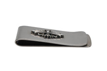 画像をギャラリービューアに読み込む, CHROME HEARTS クロムハーツ MNY CLIP SM フローラルクロス マネークリップ スモール 重量約56.4g スターリングシルバー 美品 中古 4b008444