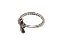 画像をギャラリービューアに読み込む, CHROME HEARTS クロムハーツ BUBBLEGUM CH CRS バブルガムCHクロス リング シルバー 925 重量約1.6g サイズ4号 美品 中古 4b008454