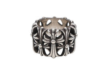 画像をギャラリービューアに読み込む, CHROME HEARTS クロムハーツ セメタリークロスリング 指輪 重量約23.3g サイズ19号 2003/.925刻印 シルバー925 美品 中古 4b008457